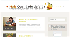Desktop Screenshot of maisqualidadedevida.com.br