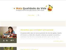 Tablet Screenshot of maisqualidadedevida.com.br